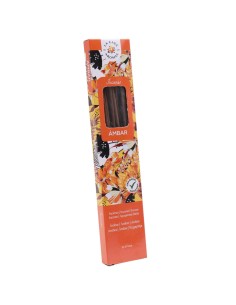 LA CASA DE LOS AROMAS INTENSO Kadzidła zapachowe AMBER, 20 szt
