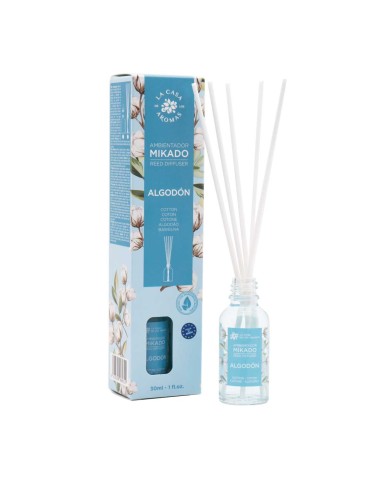 LA CASA DE LOS AROMAS Patyczki zapachowe BAWEŁNA, 30 ml