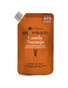 LA CASA DE LOS AROMAS Olejek zapachowy Zapas folia CYNAMON-POMARAŃCZA, 200 ml