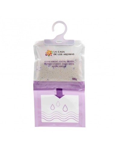 LA CASA DE LOS AROMAS Pochłaniacz wilgoci LAWENDA, 100 g