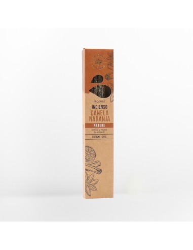 LA CASA DE LOS AROMAS NATURE Kadzidła zapachowe 8 szt CANELA NARANJA, 1 op