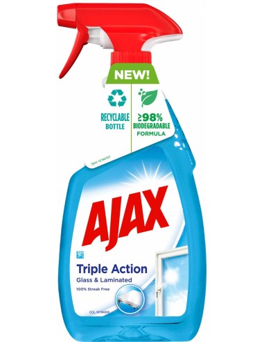 AJAX Płyn do mycia szyb rozpylacz TRIPLE ACTION, 500 ml 