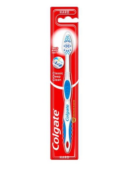 COLGATE CLASSIC DEEP CLEAN Szczoteczka do zębów TWARDA, 1 szt