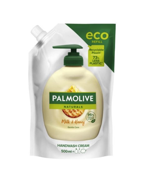 PALMOLIVE NATURALS Mydło w płynie MLEKO & MIÓD, 500 ml zapas 