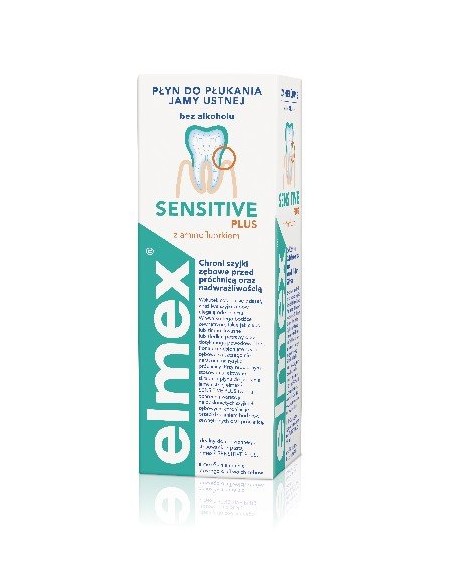 ELMEX Płyn do płukania jamy ustnej Sensitive Plus 400 ml