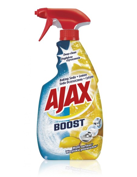 AJAX BOOST Środek czyszczący uniwersalny SODA I CYTRYNA SPRAY, 500 ml 