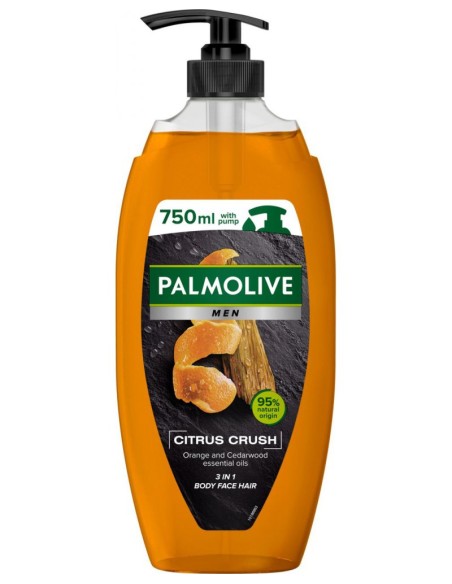 PALMOLIVE MEN Żel pod prysznic 3w1 CITRUS CRUSH, 750 ml