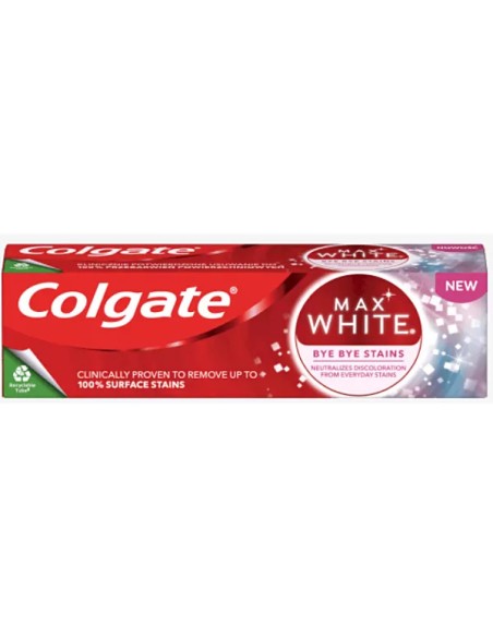 COLGATE MAX WHITE ONE Pasta do zębów BYE BYE STAINS, 75 ml