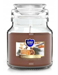 BISPOL AURA Świeca zapachowa w szkle SND71-346 PIERNICZKI, 120 g