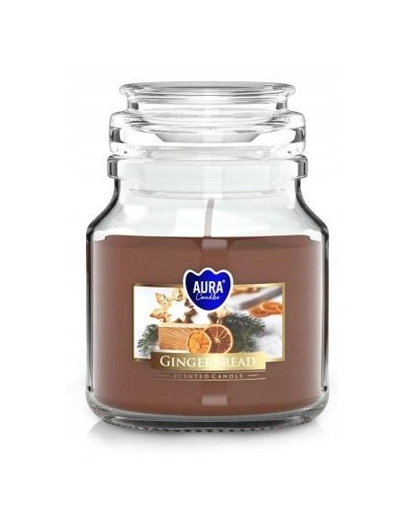 BISPOL AURA Świeca zapachowa w szkle SND71-346 PIERNICZKI, 120 g