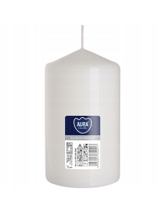 BISPOL świeca walec SW70/120-090 BIAŁA, 1 sztuka