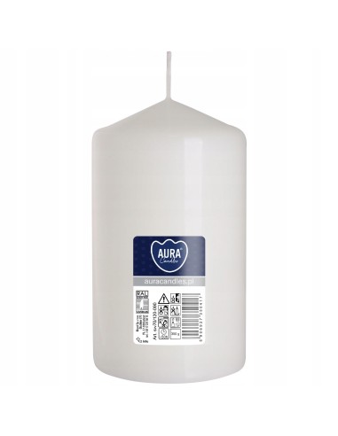 BISPOL świeca walec SW70/120-090 BIAŁA, 1 sztuka