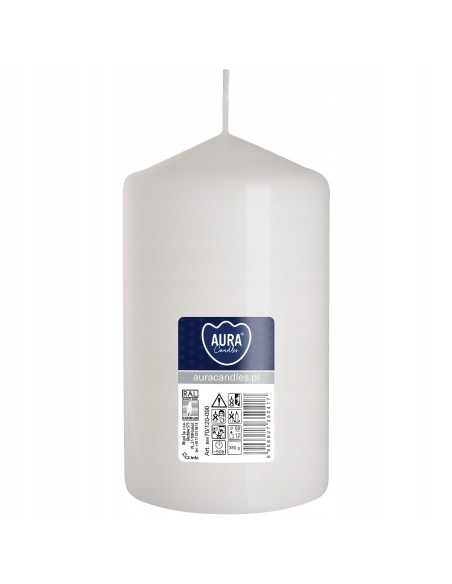 BISPOL świeca walec SW70/120-090 BIAŁA, 1 sztuka