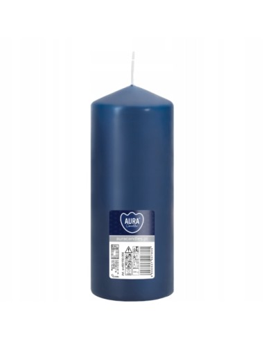 BISPOL Świeca walec SW60/150-056 GRANATOWA, 1 szt