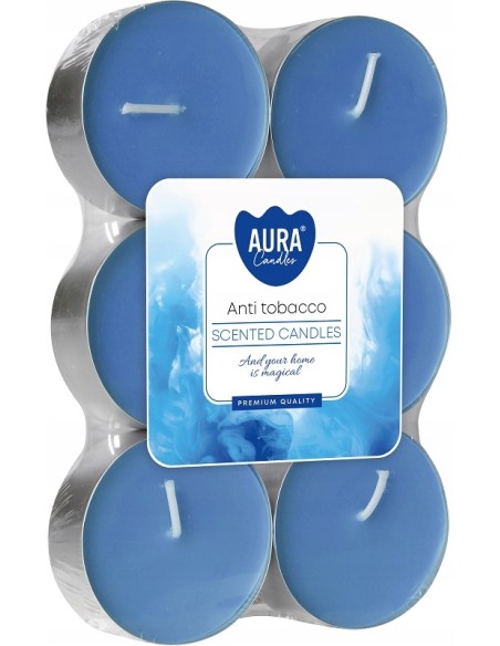 BISPOL Podgrzewacze zapachowe maxi ANTYTABAK, 6 szt