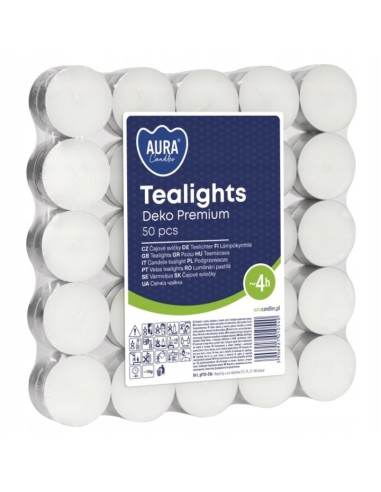 BISPOL Podgrzewacze BEZBARWNE, 50 szt