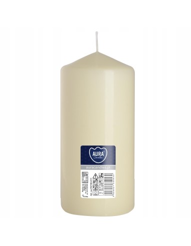 BISPOL świeca walec SW70/150-011 ECRU, 1 sztuka