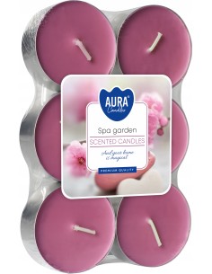 BISPOL Podgrzewacze zapachowe maxi OGRÓD SPA, 6 szt