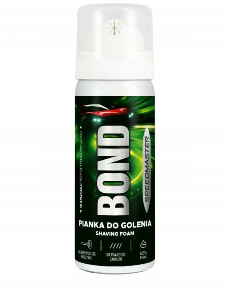 BOND Pianka do golenia do skóry wrażliwej ALOES I LANOLINA, 50 ml