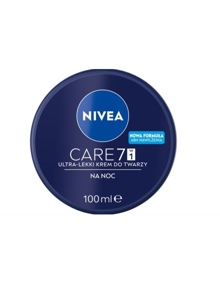NIVEA CARE 7W1 Krem do twarzy NA NOC, 100 ml