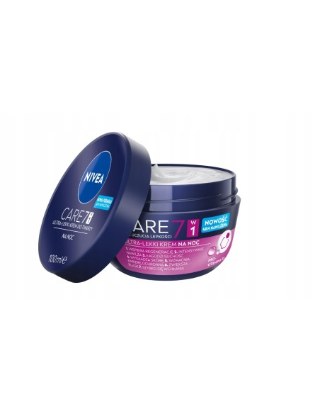 NIVEA CARE 7W1 Krem do twarzy NA NOC, 100 ml