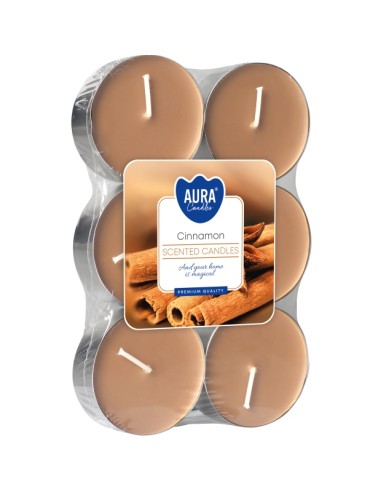 BISPOL Podgrzewacze zapachowe maxi CYNAMON, 6 szt