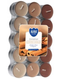 BISPOL Podgrzewacze zapachowe P15-65 CYNAMON, 30 szt