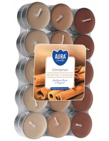 BISPOL Podgrzewacze zapachowe P15-65 CYNAMON, 30 szt