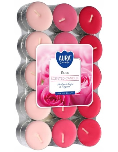 BISPOL Podgrzewacze zapachowe P15-78 RÓŻA, 30 szt