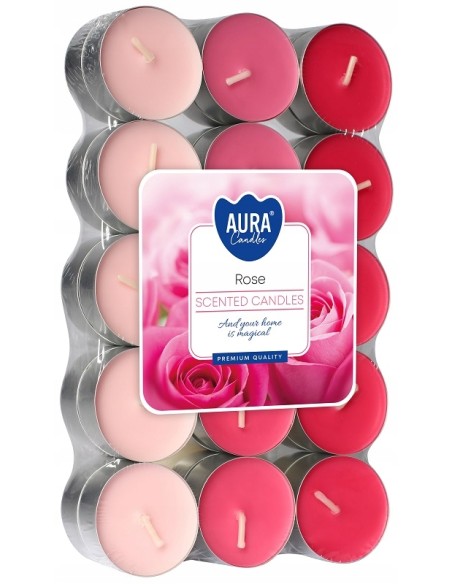 BISPOL Podgrzewacze zapachowe P15-78 RÓŻA, 30 szt