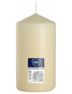 BISPOL świeca walec SW80/150-011 ECRU, 1 sztuka