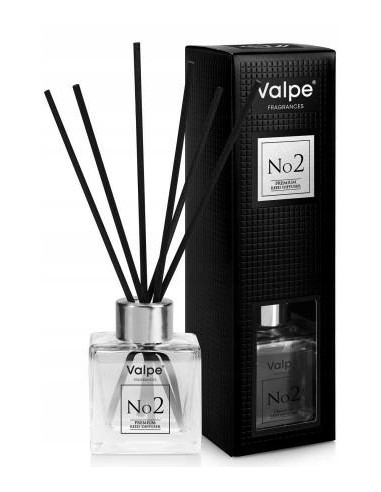 BISPOL Odświeżające patyczki zapachowe DZ80-002 PACZULA I BURSZTYN, 80 ml