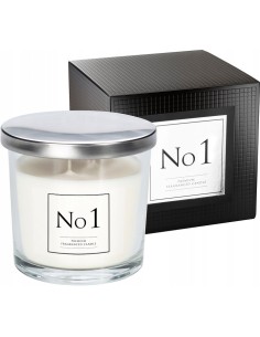 BISPOL AURA Świeca zapachowa w szkle SNP-100-001 NO1, 1 szt