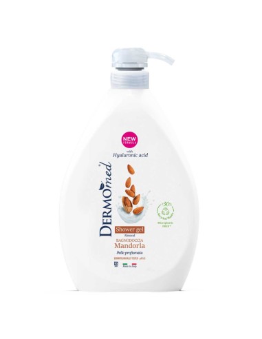 DERMOMED Żel pod prysznic MIGDAŁ, 1000 ml z pompką