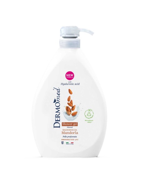 DERMOMED Żel pod prysznic MIGDAŁ, 1000 ml z pompką