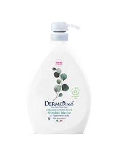‌DERMOMED Mydło w płynie BIAŁE PIŻMO, 1000 ml z pompką