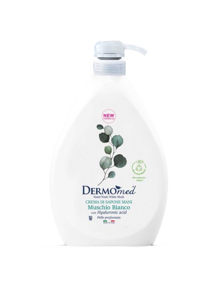 ‌DERMOMED Mydło w płynie BIAŁE PIŻMO, 1000 ml z pompką