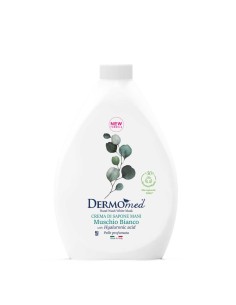DERMOMED Mydło w płynie BIAŁE PIŻMO, 1000 ml zapas