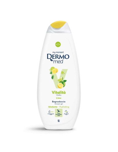 DERMOMED Żel pod prysznic LIMONKA,  750 ml