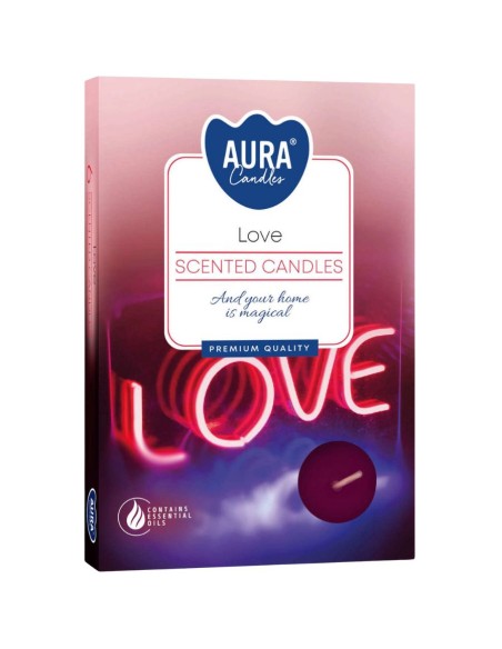 BISPOL podgrzewacze zapachowe P15-105 LOVE, 6 sztuk