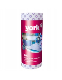 YORK Ściereczki na rolce 40 szt SUPREME, 1 op