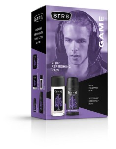 STR8 MEN Prezentowy zestaw kosmetyków GAME 2 szt, 1 op