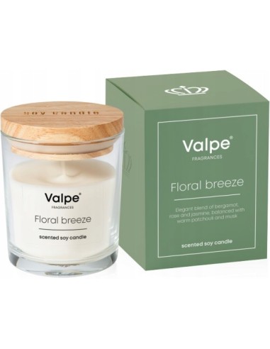 BISPOL VALPE Świeca sojowa w szkle KWIATOWA BRYZA VC-006-461, 1 szt