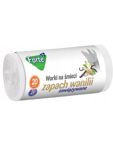 FORTE+ Worki na śmieci WANILIA 20 l, 20 szt