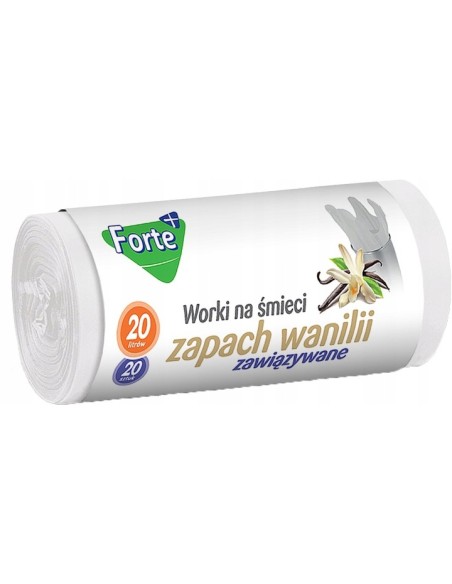 FORTE+ Worki na śmieci WANILIA 20 l, 20 szt