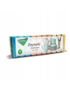 FORTE+ Zmywak kuchenny DUŻY 10 szt, 1 op