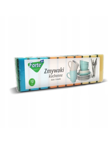 FORTE+ Zmywak kuchenny DUŻY 10 szt, 1 op