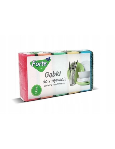 FORTE+ Zmywak kuchenny 5 szt, 1 op