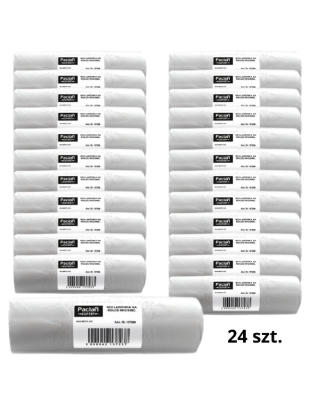 PACLAN EXPERT Reklamówki na rolceI 140 szt 43 x 35cm, pakiet 24 rolki