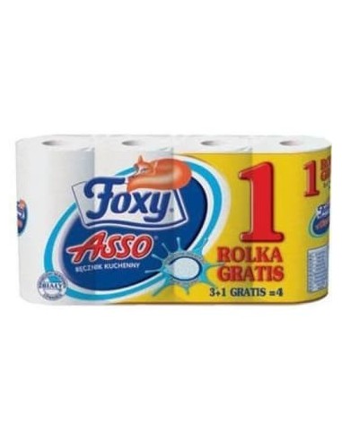 FOXY Asso Ręcznik kuchenny 4 szt. (3+1 gratis) 1 szt